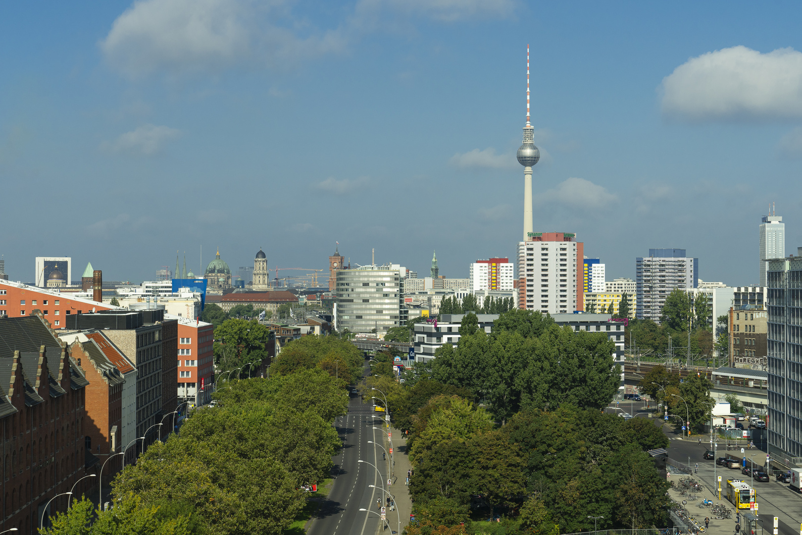 Hotelzimmerblick Berlin