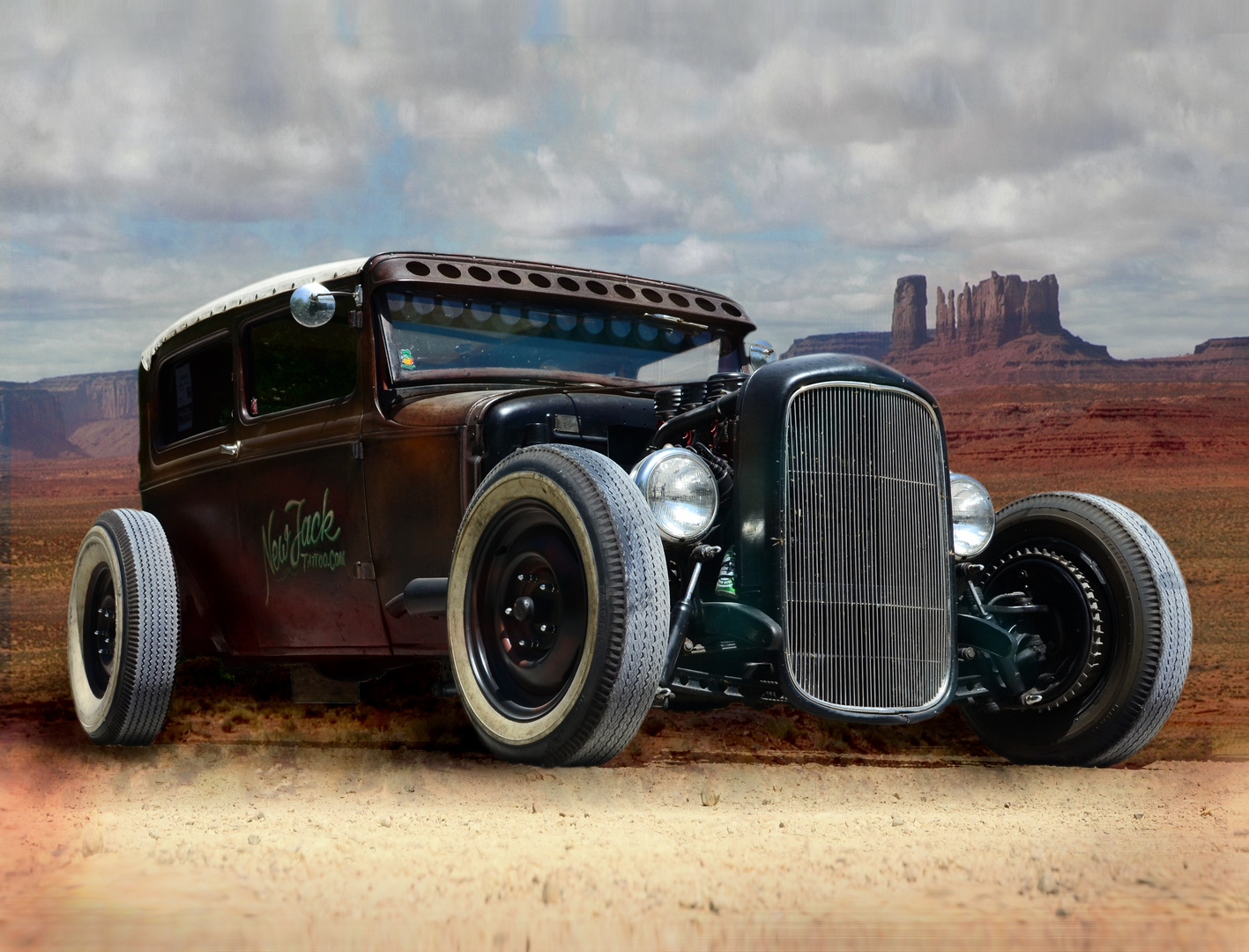 Hotrod Ford V8 