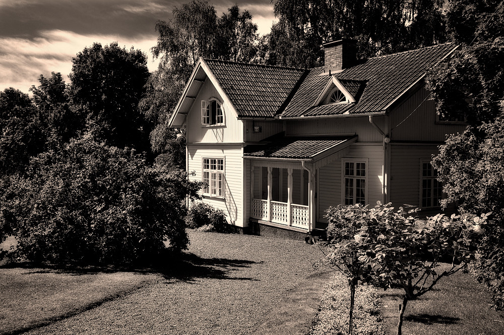 House at Mårbacka estate (home of Selma Lagerlöf in Sunne, Sweden)