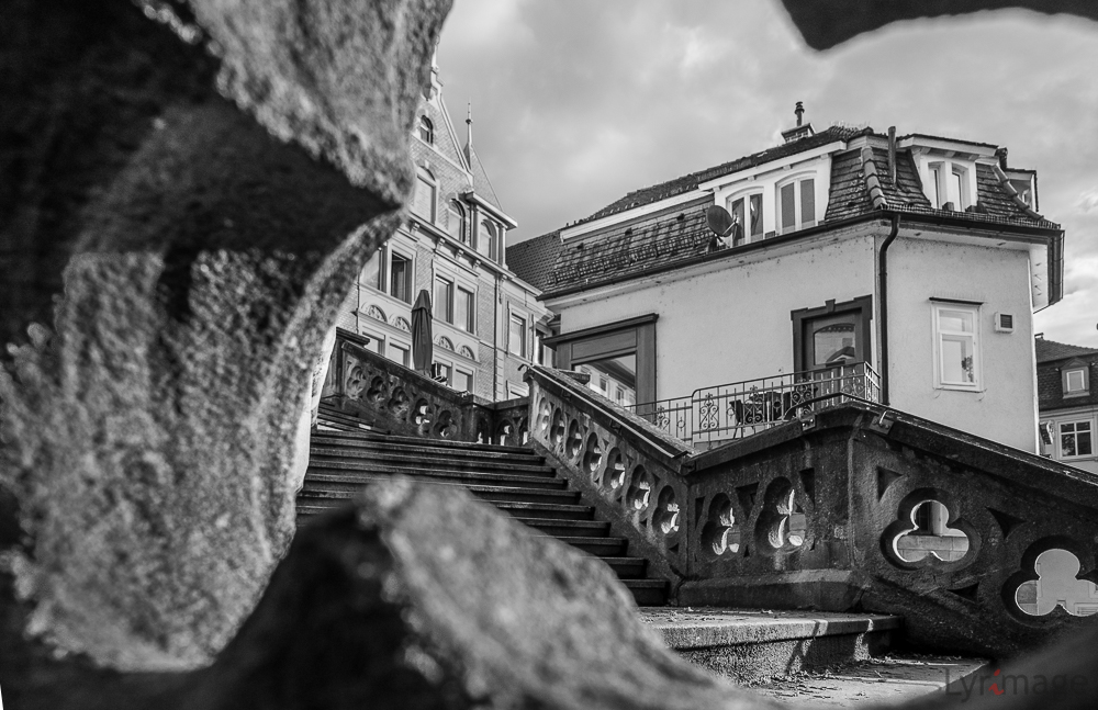 House at stairs (Haus an Treppe)