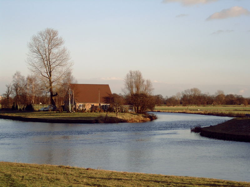 house between water