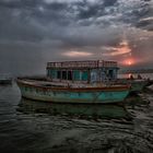 House Boat on the River Ganges