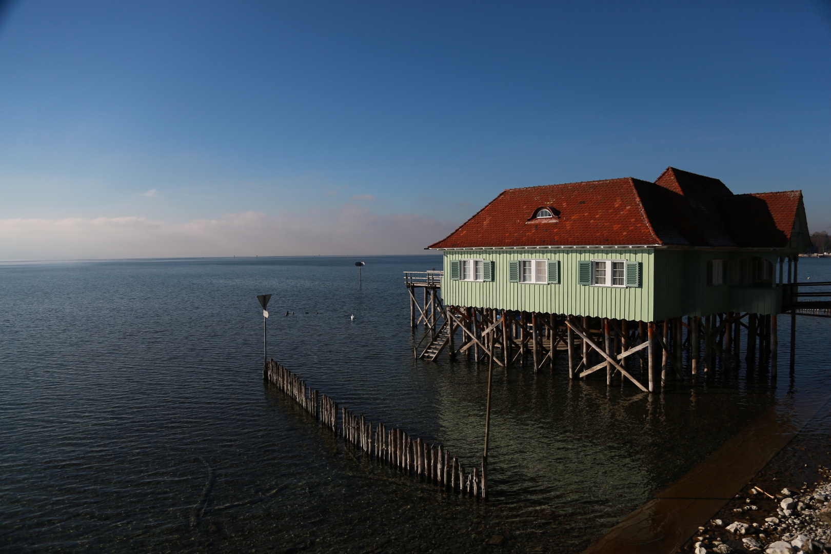 House in the lake