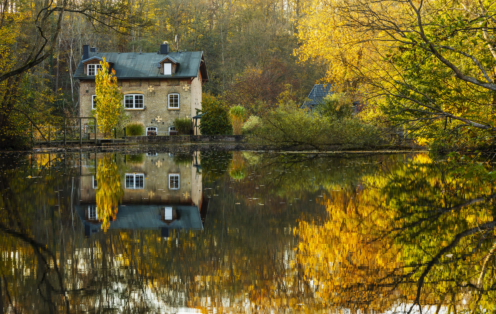 house in the mirror