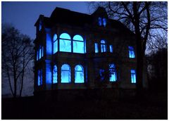 House of blue lights