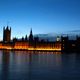 House of Parliament bei Sonnenuntergang