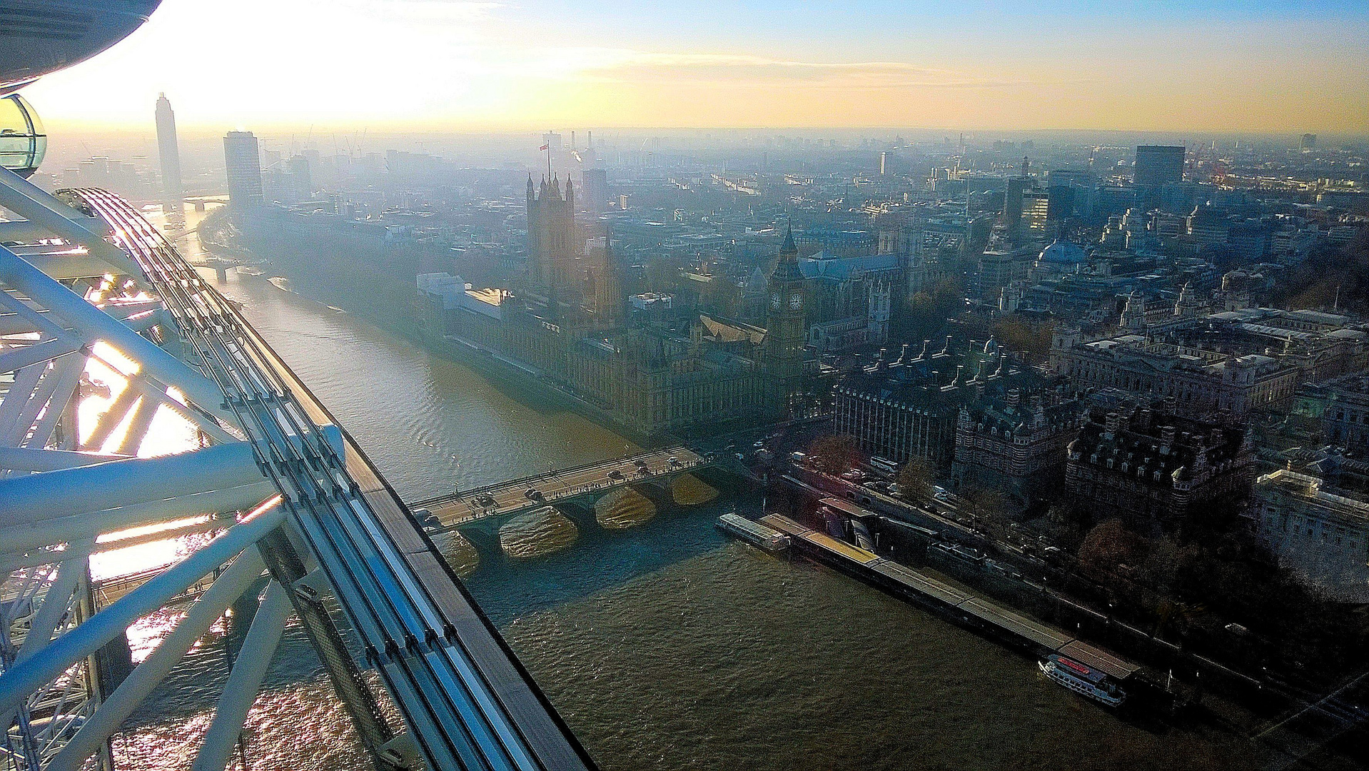 House of Parliament vom London Eye