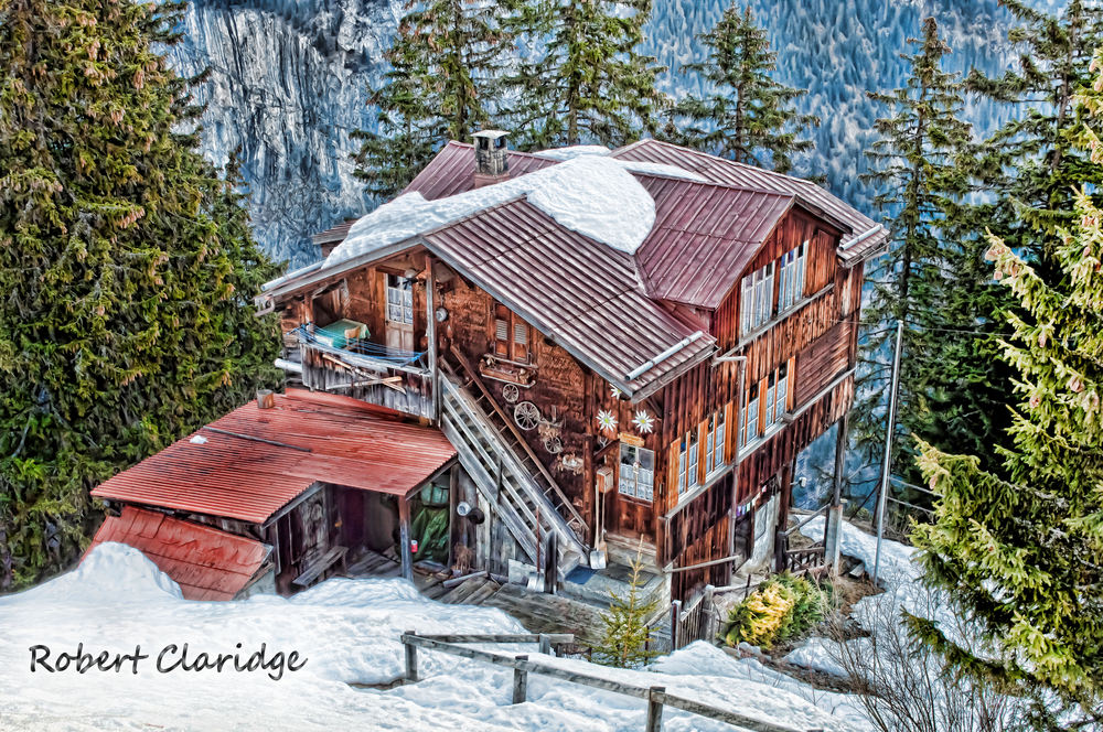 House on the cliffs