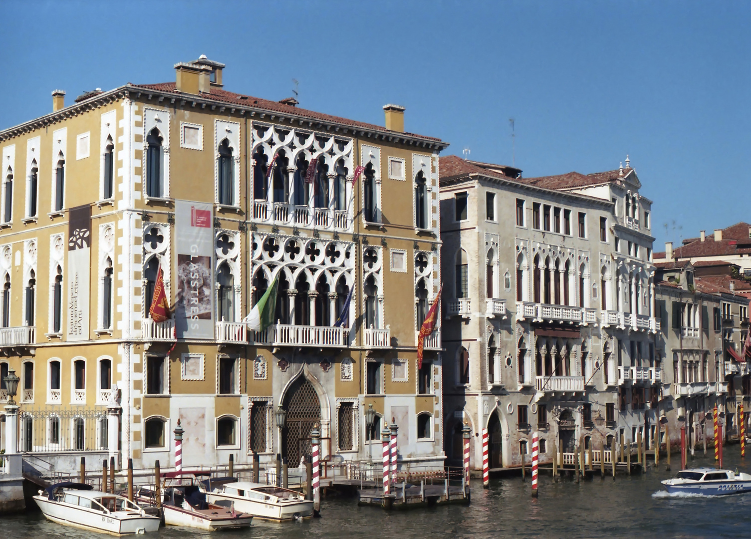 House on the Grand Canal.Venice.