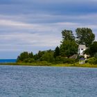 House on the point, Upper Michigan