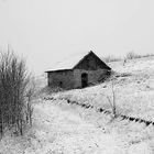 House on the snow