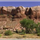 House under the rocks