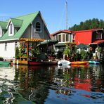 Houseboats in Maple Bay