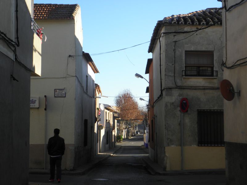 Houses in a village in La Mancha