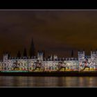 Houses of Parliament illuminiert zur Olympiade 2012