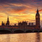 Houses Of Parliament Sunset