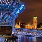 Houses of Parliament und London Eye