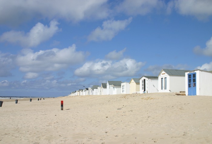 Houses on the beach