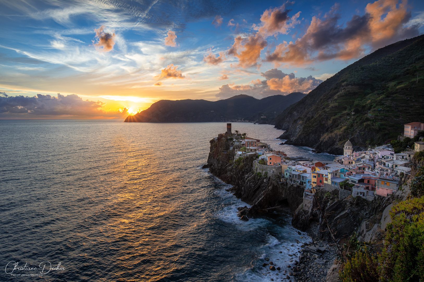 Houses on the rock