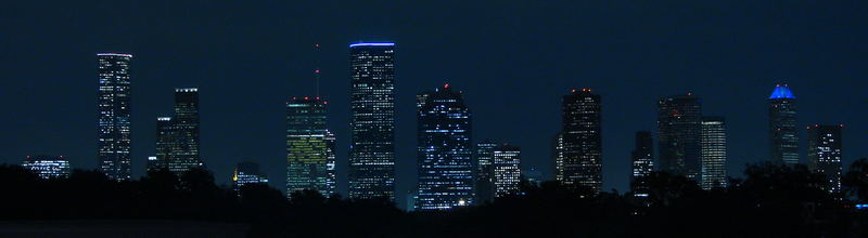 Houston Skyline at night