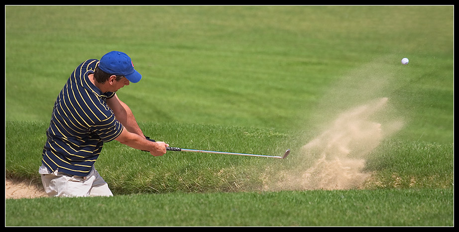 How to play a bunker shot