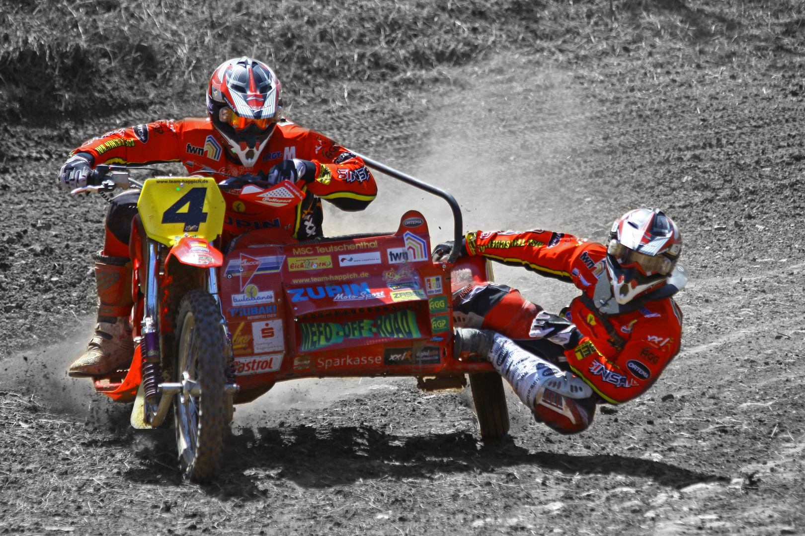 How to ride mx-sidecar       #4  Happich&Betschard