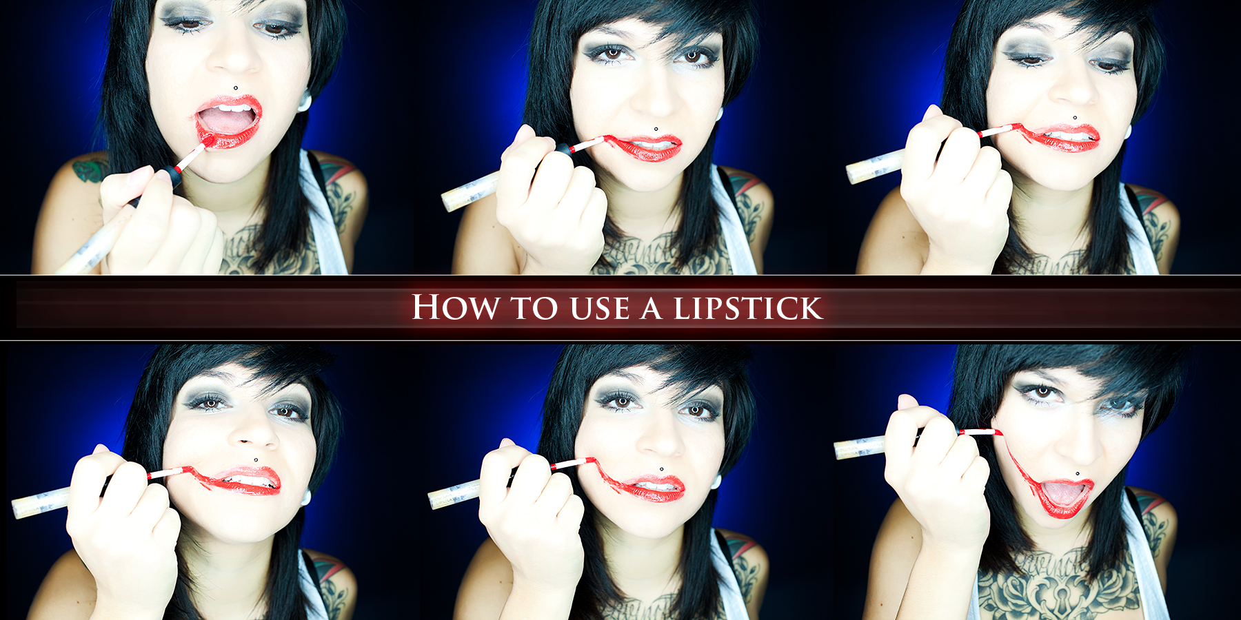 How to use a lipstick...???