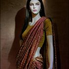 how to wear a sari?