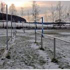 Hoy, en el campo de deportes (Heute, auf dem Sportplatz)