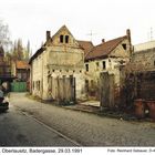 Hoyerswerda, Oberlausitz, Badergasse, 1991