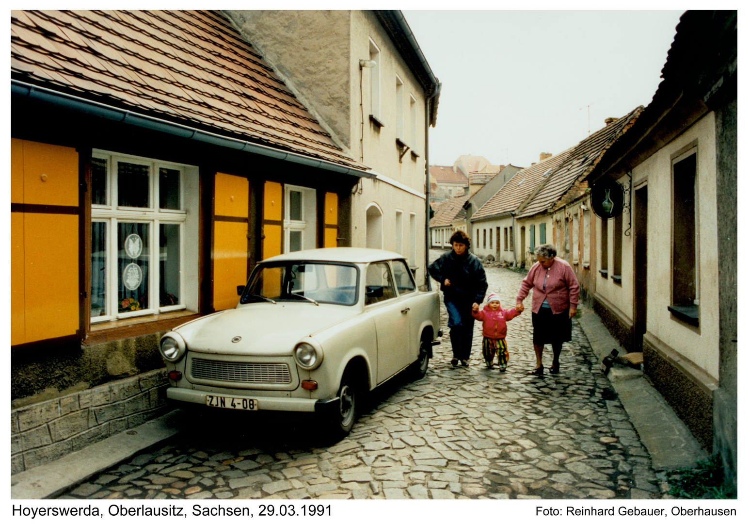 Hoyerswerda, Oberlausitz, Sachsen, 29-03-1991