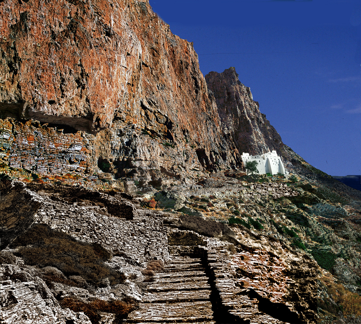 Hozoviotissa  pride of  Amorgos