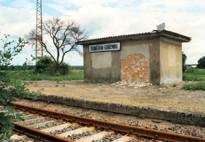 Hp. Schadeberg-Schadewohl mit abbröckelndem Putz, 27.06.1993