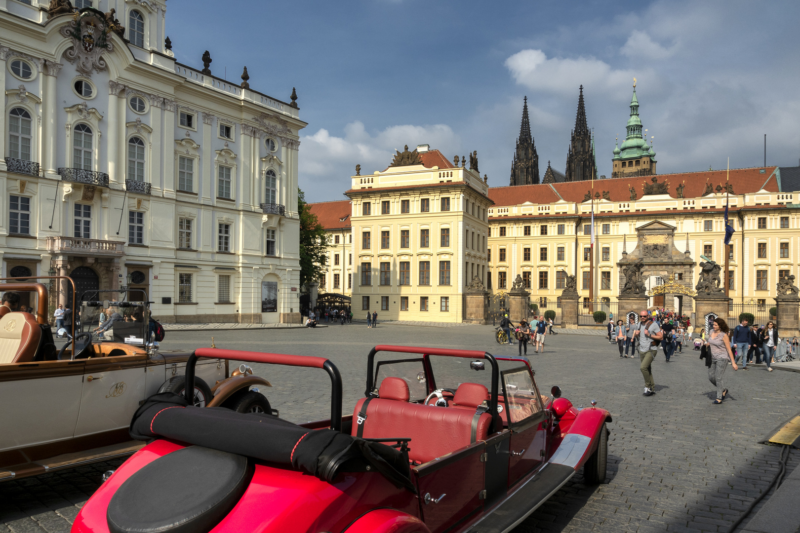 Hradcanske Square, Praga