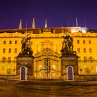 Hradschin Prag bei Nacht