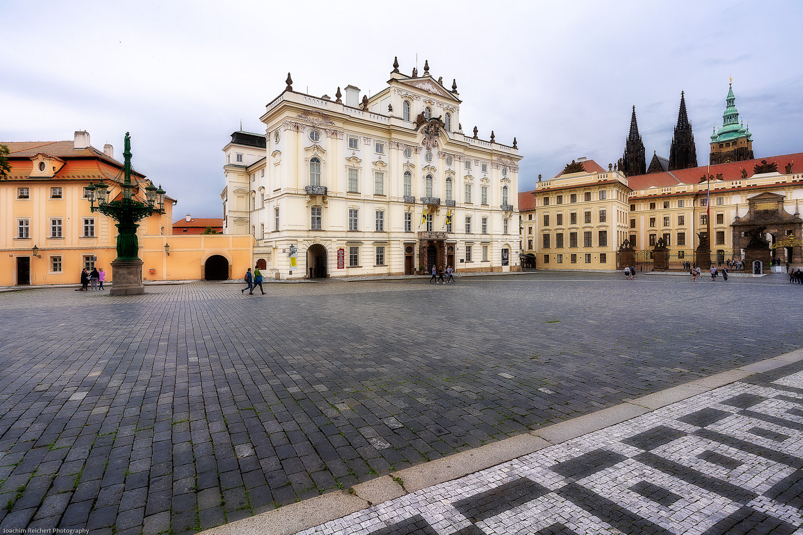 Hradschiner Platz in Prag