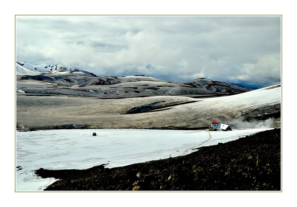 Hrafntinnusker, Island