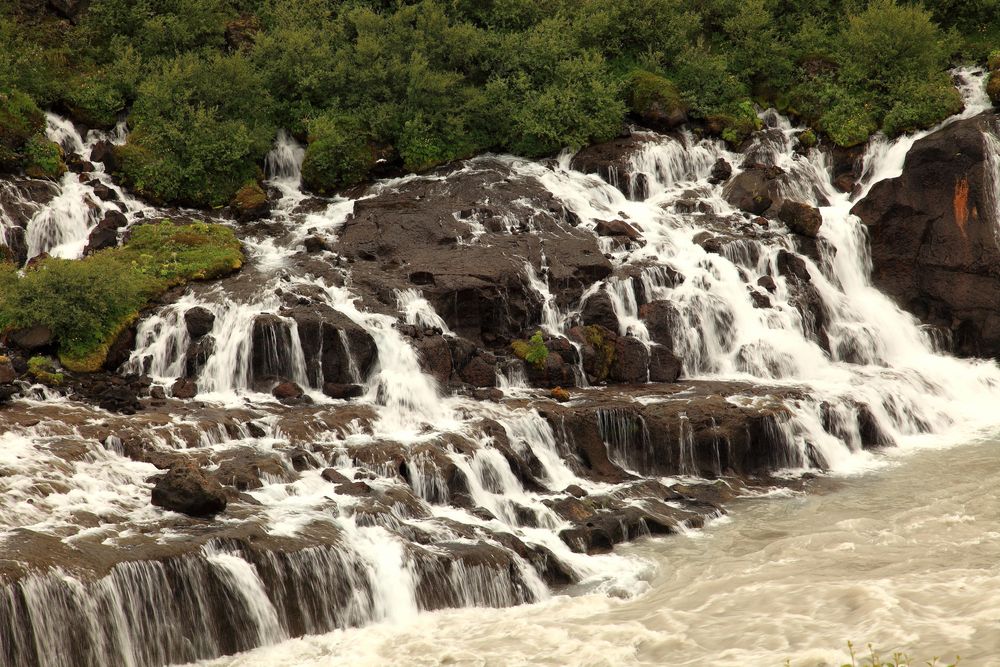 " Hraunfossar "