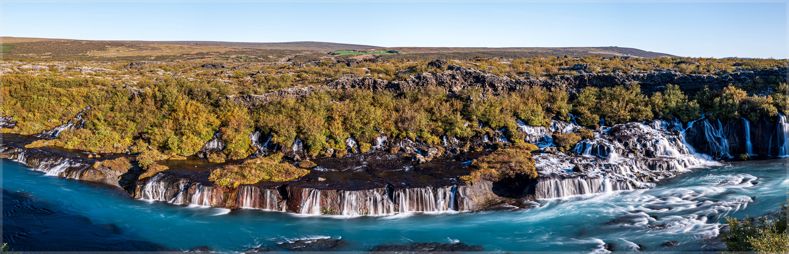 * Hraunfossar * 