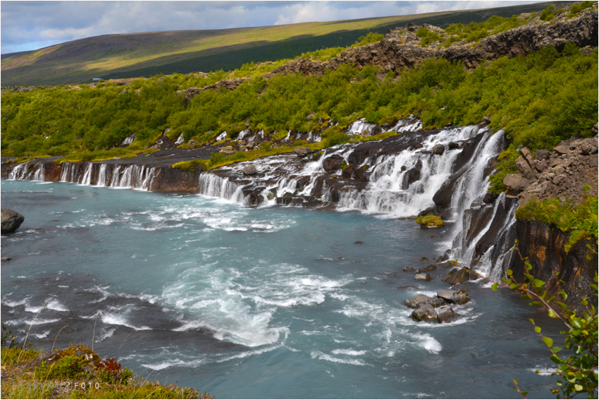 Hraunfossar...