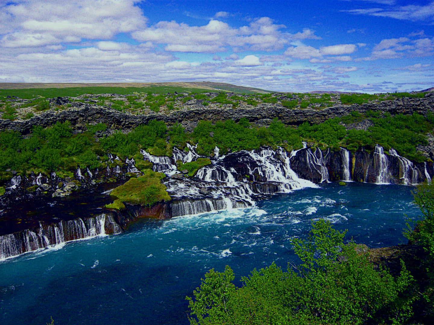 Hraunfossar