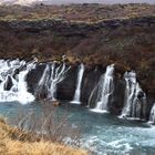 Hraunfossar, Borgarfjordur, Island