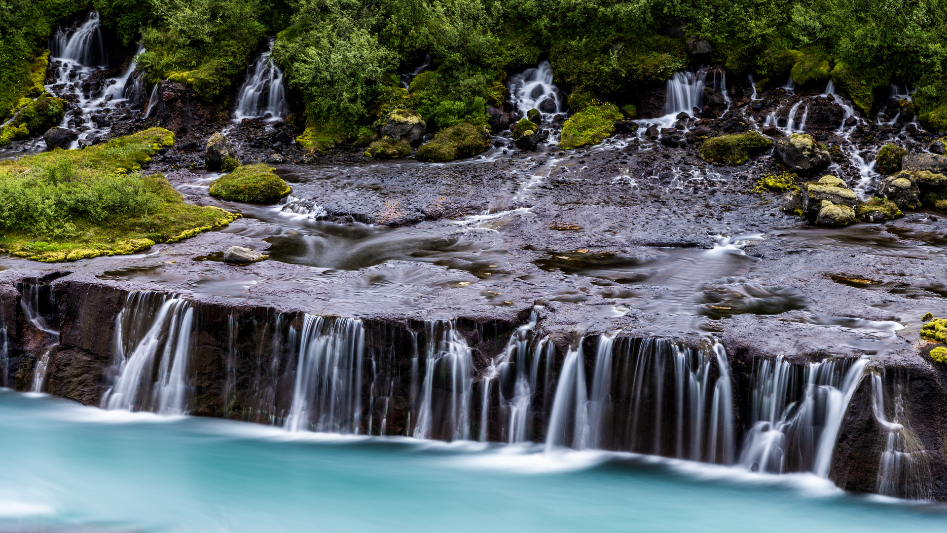 Hraunfossar (Island)