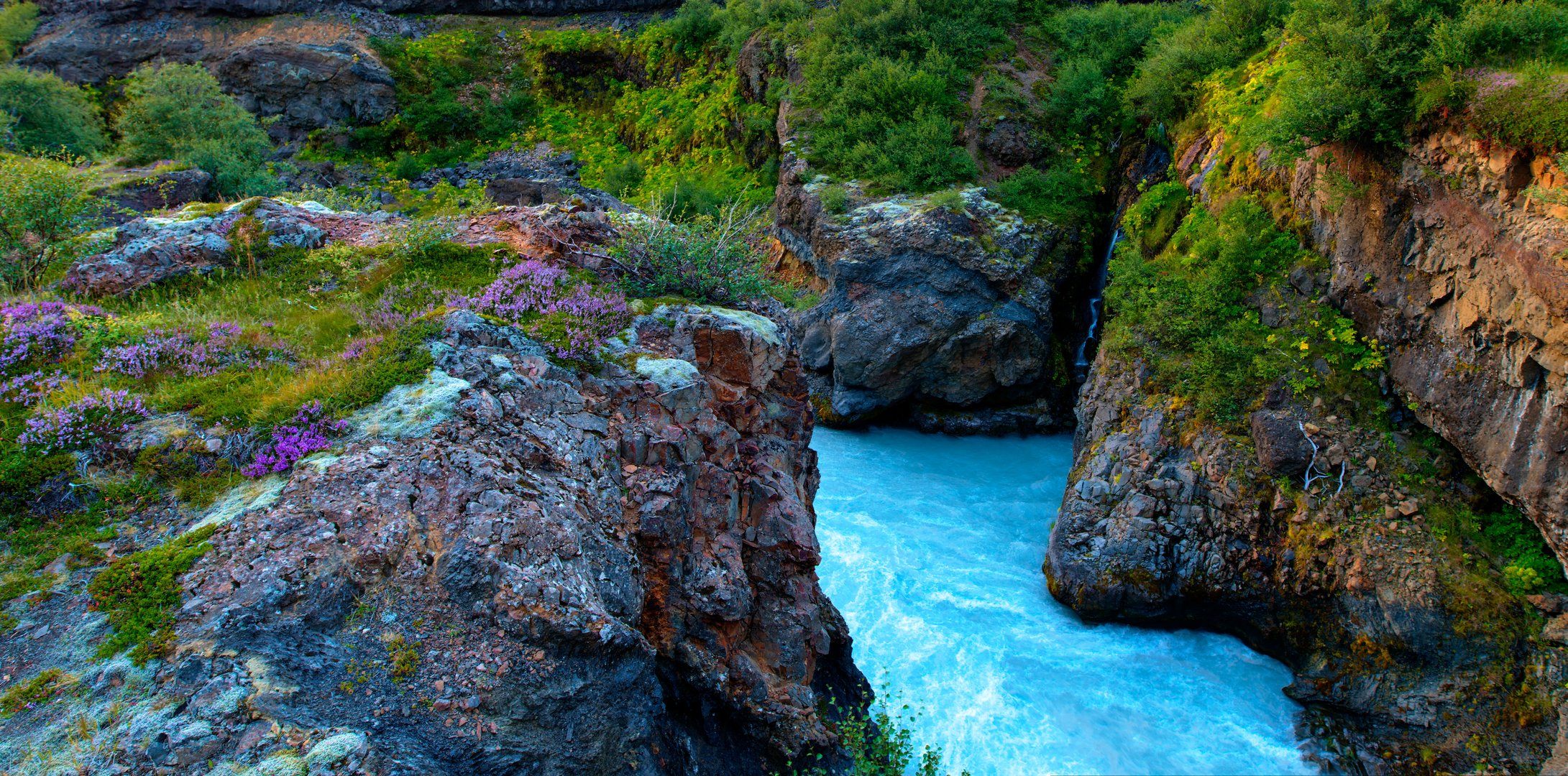 Hraunfossar, Island