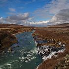 Hraunfossar - Lavawasserfälle