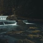 Hrensko Wasserfall