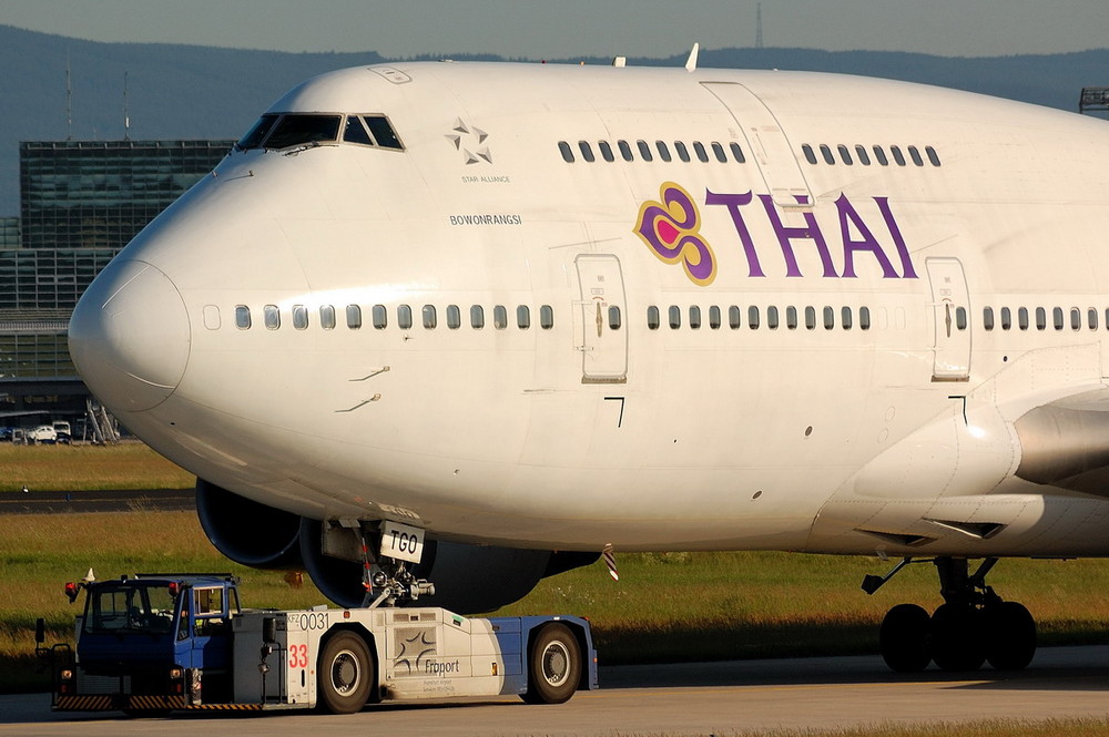 HS-TGO / Thai Airways International / Boeing 747-4D7