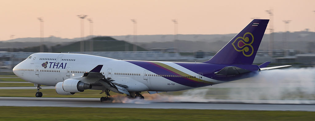 HS-TGY - Thai Airways - Boeing 747