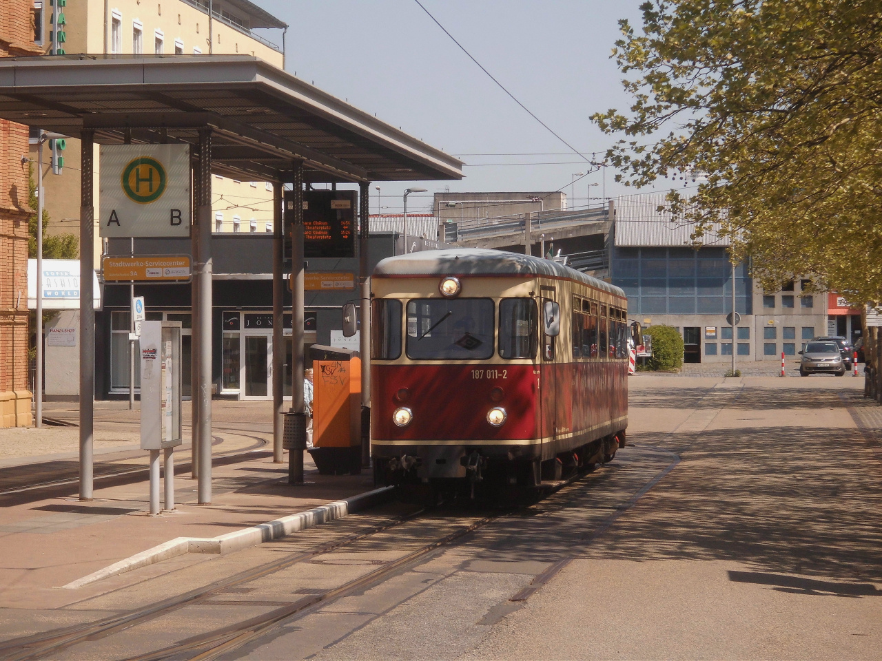 HSB Fischstäbchen auf dem Nordhäuser Bahnhofsplatz 1.