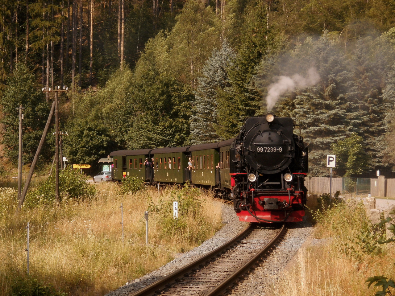 HSB Traditionszug in Netzkater 1.